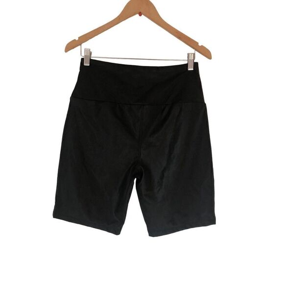 5/$25 SALE Brand New Boom Boom Jeans BBJ Black Biker High Rise Shorts Large - Picture 5 of 17